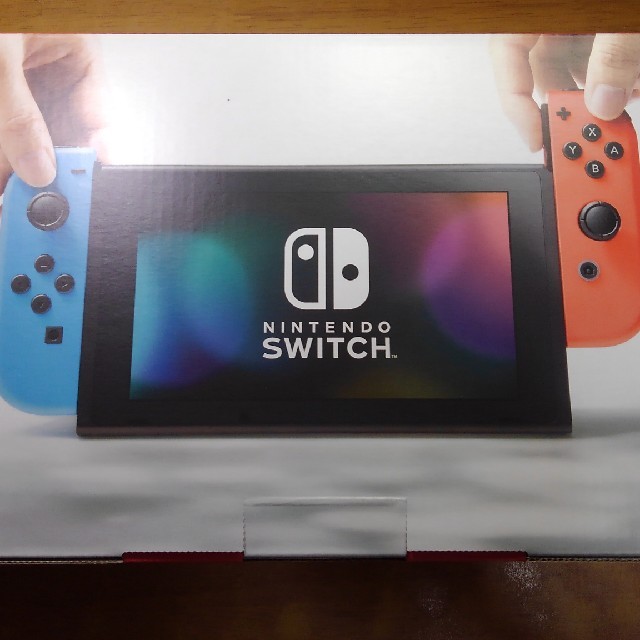 新品未開封Nintendo Switch（スイッチ）ネオンレッド・ブルー　新品