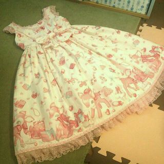 アンジェリックプリティー(Angelic Pretty)のPretty＊子鹿のミルキーちゃんJSK(ひざ丈ワンピース)