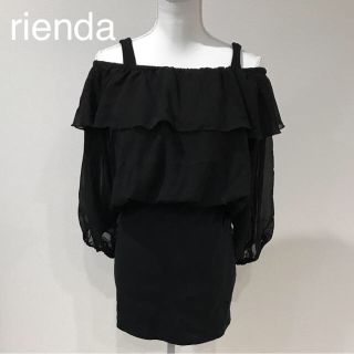 リエンダ(rienda)のrienda ミニワンピース(ミニワンピース)