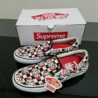 シュプリーム(Supreme)の26.5　Supreme vans 666 slip-on
シュプリーム バンズ(スニーカー)