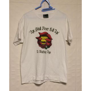 アベイシングエイプ(A BATHING APE)のア ベイシングルエイプ Tシャツ M(Tシャツ/カットソー(半袖/袖なし))