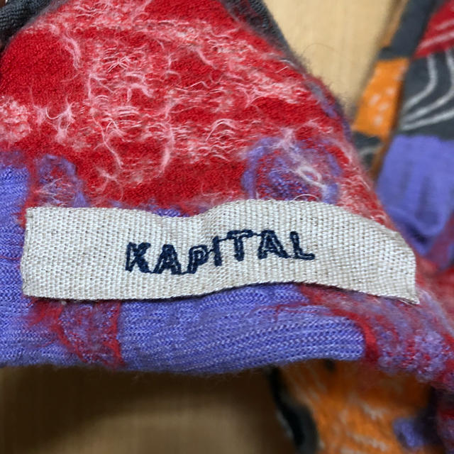 KAPITAL(キャピタル)のキャピタル KAPITAL 金魚柄ストール レディースのファッション小物(ストール/パシュミナ)の商品写真