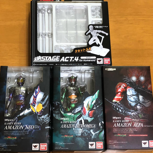 S.H.Figuarts 仮面ライダーアマゾンズ ネオ アルファ ニューオメガ-