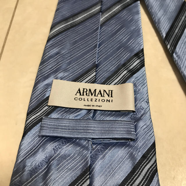 ARMANI COLLEZIONI(アルマーニ コレツィオーニ)のアルマーニ ネクタイ 水色 メンズのファッション小物(ネクタイ)の商品写真