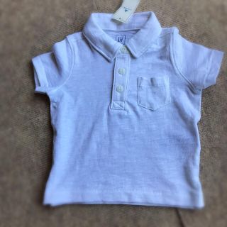 ベビーギャップ(babyGAP)の【新品】GAP コットンシャツ 70(シャツ/カットソー)