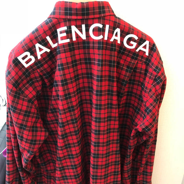 Balenciaga(バレンシアガ)のBALENCIAGA 18SS チェックシャツ バレンシアガ メンズのトップス(シャツ)の商品写真