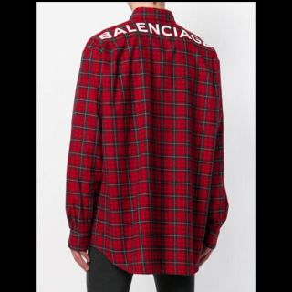 バレンシアガ(Balenciaga)のBALENCIAGA 18SS チェックシャツ バレンシアガ(シャツ)