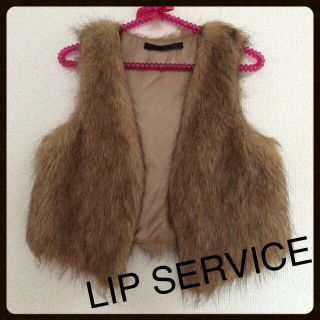 リップサービス(LIP SERVICE)のLIP SERVICE 獣ベスト(ベスト/ジレ)