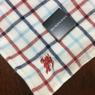 バーバリー(BURBERRY)のBURBERRY タオル地ハンカチ(ハンカチ/ポケットチーフ)