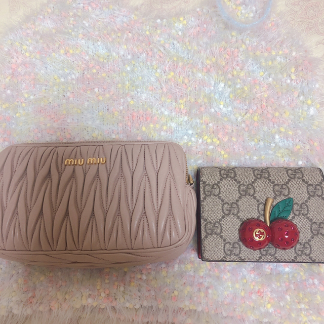 美品miumiu マテラッセショルダー