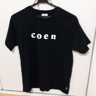 コーエン(coen)のcoen(ユナイテッドアローズグループ)のUSAコットンロゴプリントTシャツS(Tシャツ/カットソー(半袖/袖なし))