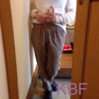 ケービーエフ(KBF)のKBF ペイズリー柄パンツ👖(サルエルパンツ)