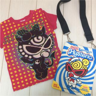 ヒステリックミニ(HYSTERIC MINI)のhysteric mini 半袖90  カバンセット(Tシャツ/カットソー)