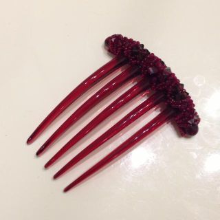☆華やかビーズ☆ヘアコーム☆(ヘアピン)