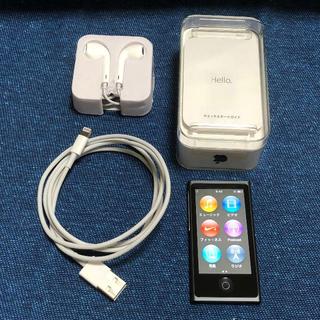 アップル(Apple)の☆ダイソン様専用☆ iPod nano 第7世代 16GB スペースグレイ(ポータブルプレーヤー)