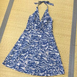 エイチアンドエム(H&M)の【M】美品！H＆M★ホルターネック★ワンピース★チュニック(ホルターネック)