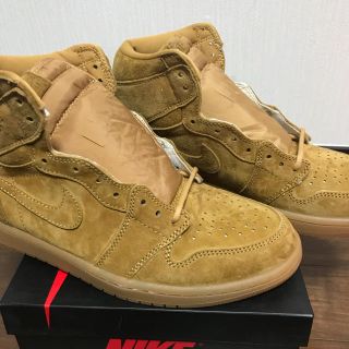 ナイキ(NIKE)の27.5cm AIR JORDAN 1 RETRO HIGH OG Wheat(スニーカー)