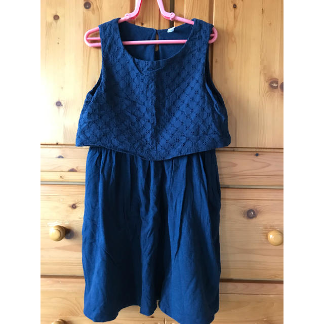 UNIQLO(ユニクロ)のワンピース キッズ/ベビー/マタニティのキッズ服女の子用(90cm~)(その他)の商品写真