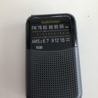 美品！ポケットラジオ(完動品)(ラジオ)