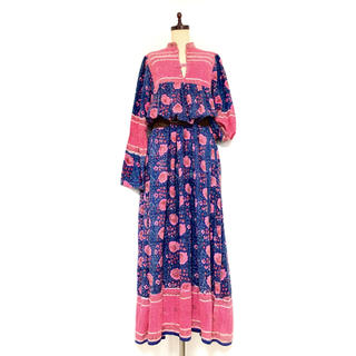 トーガ(TOGA)の1970s Vintage Indian Cotton Maxi Dress(ロングワンピース/マキシワンピース)