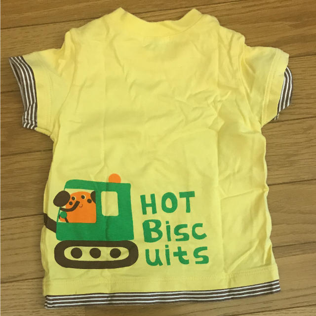 HOT BISCUITS(ホットビスケッツ)のミキハウス Tシャツ キッズ/ベビー/マタニティのベビー服(~85cm)(Ｔシャツ)の商品写真