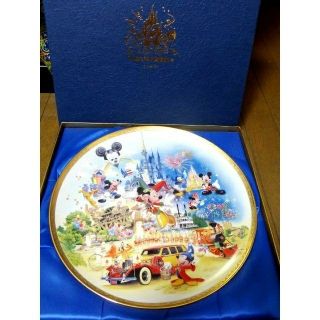 ディズニー(Disney)の新品　15周年 東京ディズニーランド★化粧箱入り絵皿(その他)