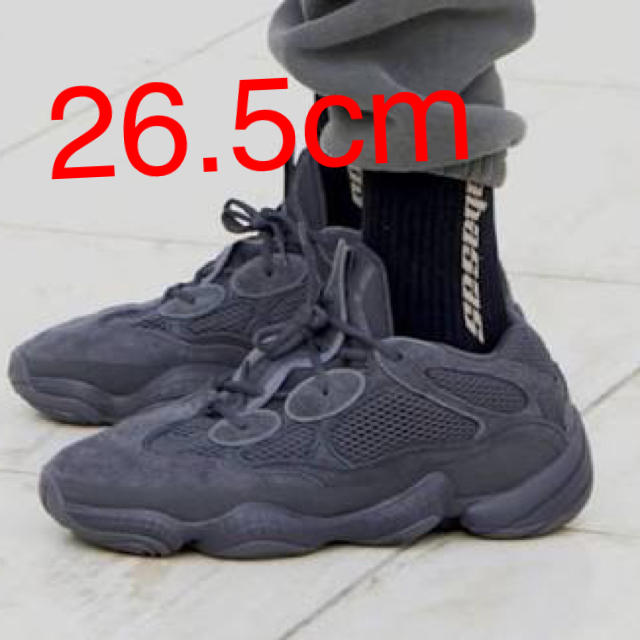 adidas(アディダス)のYEEZY 500 Utility Black 26.5cm メンズの靴/シューズ(スニーカー)の商品写真