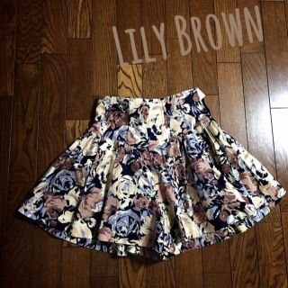 リリーブラウン(Lily Brown)のリリーブラウン 花柄キュロット(キュロット)