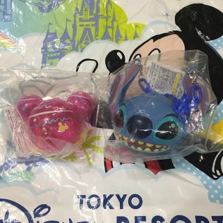 ディズニー(Disney)のディズニー スナックケース ミッキー スティッチ 夏祭り (日用品/生活雑貨)