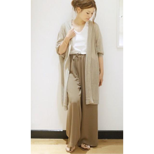DEUXIEME CLASSE - 新品！Deuxieme Classe  ドロストワイドパンツ