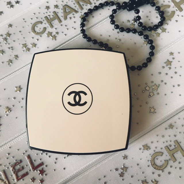 CHANEL - シャネル ミラーチャーム クリーム 正規品 ラッピング リボン