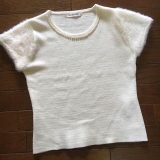 ミッシュマッシュ(MISCH MASCH)のミッシュマッシュ 袖ファーニット(ニット/セーター)