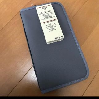 ムジルシリョウヒン(MUJI (無印良品))の無印良品 パスポートケース グレー(日用品/生活雑貨)