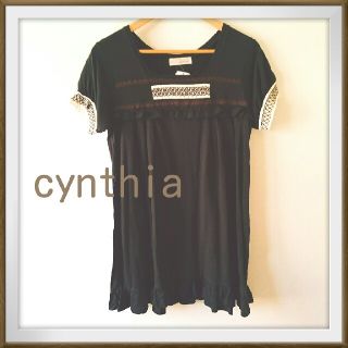 シンシア(cynthia)の最終値下げ❕15日迄❕今回で最後のご案内です❕新品♥ししゅうフリル♥チュニック(チュニック)