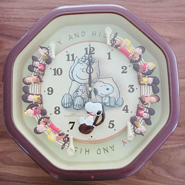 スヌーピー からくり掛時計の通販 by ME 57｜ラクマ