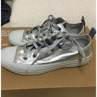 コンバース(CONVERSE)の★コンバース シルバー(スニーカー)