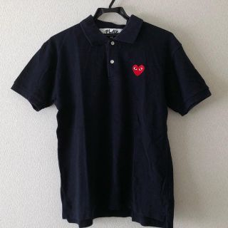 コムデギャルソン(COMME des GARCONS)の♡COMME des GARÇONS♡ポロシャツ♡ネイビー(ポロシャツ)