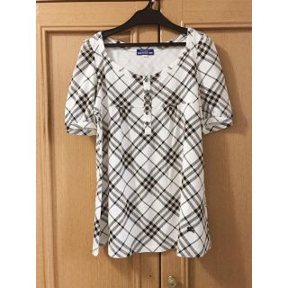 バーバリーブラックレーベル(BURBERRY BLACK LABEL)のバーバリー ブルーレーベル(Tシャツ(半袖/袖なし))