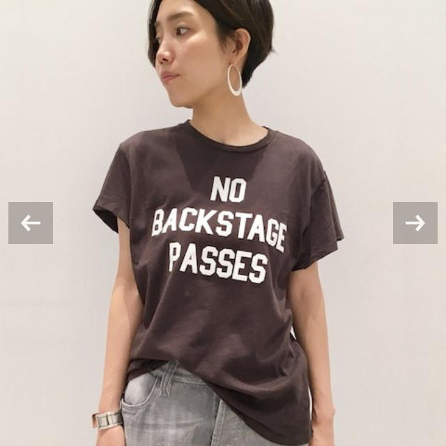 MADE WORN NO BACKSTAGE PASSES Tシャツレディース