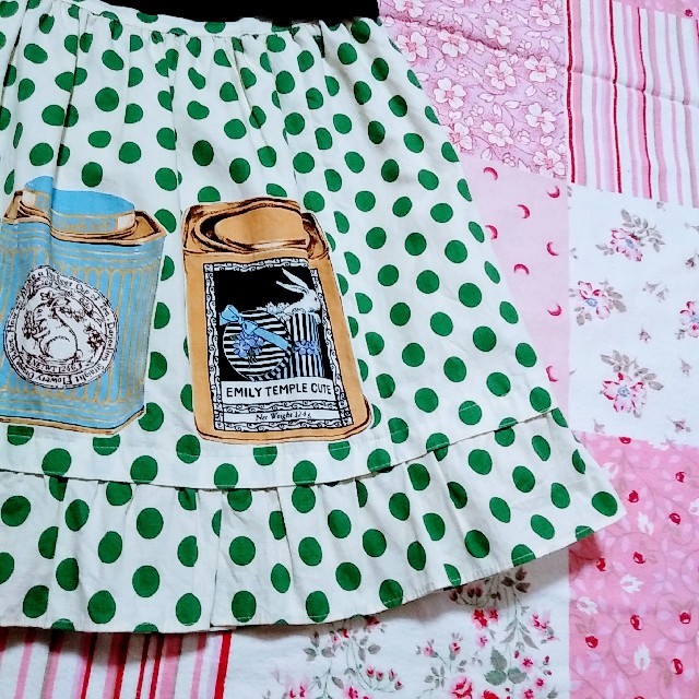 Emily Temple cute(エミリーテンプルキュート)のエミキュ★ジャム瓶SK★おまけ付き レディースのスカート(ひざ丈スカート)の商品写真