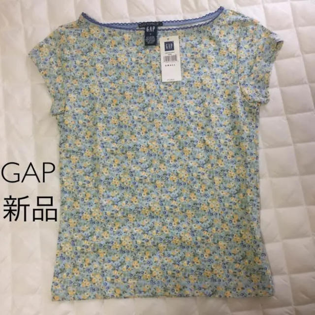 GAP(ギャップ)の【新品未開封】GAP ノースリーブ花柄Tシャツ レディースのトップス(Tシャツ(半袖/袖なし))の商品写真