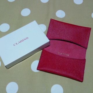 クラランス(CLARINS)のカードケース(名刺入れ/定期入れ)