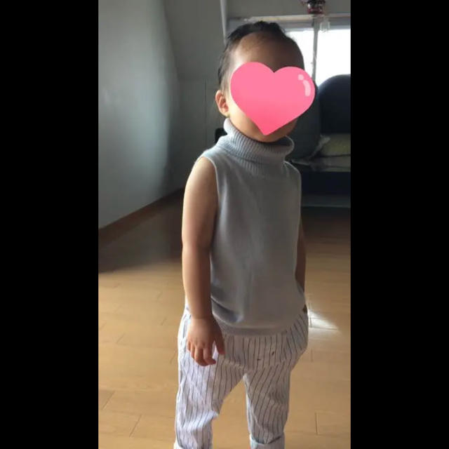 COMME CA ISM(コムサイズム)のコムサ サマーニット キッズ/ベビー/マタニティのキッズ服女の子用(90cm~)(ニット)の商品写真