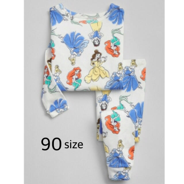 babyGAP(ベビーギャップ)のbaby GAP ディズニー パジャマ 90 キッズ/ベビー/マタニティのキッズ服女の子用(90cm~)(パジャマ)の商品写真