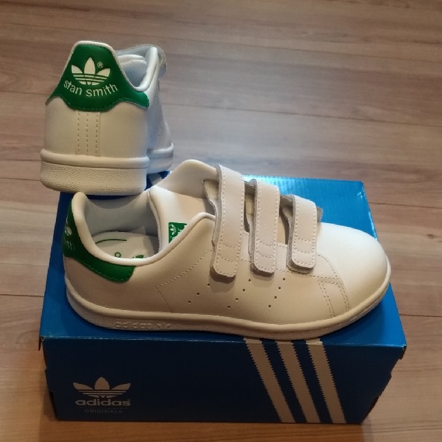 adidas STAN SMITH CF C(KIDS)　ベルクロ　19.0cm