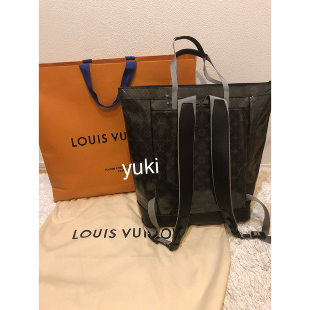 LOUIS VUITTON(ルイヴィトン)の希少！新宿伊勢丹 ポップアップ限定  ルイヴィトン トート型バックパック メンズのバッグ(トートバッグ)の商品写真