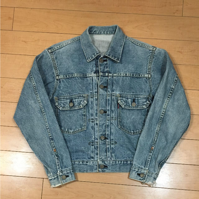 Levi's(リーバイス)の希少 90s ビンテージ リーバイス 507 bigE デニム ジャケット メンズのジャケット/アウター(Gジャン/デニムジャケット)の商品写真