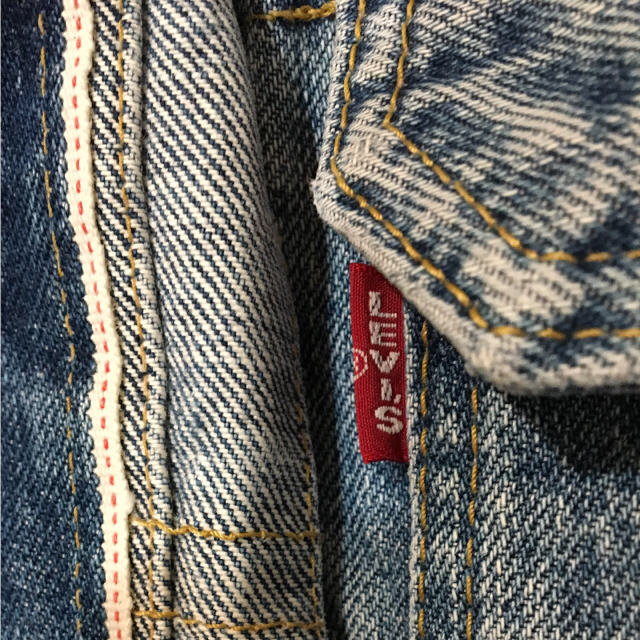 Levi's(リーバイス)の希少 90s ビンテージ リーバイス 507 bigE デニム ジャケット メンズのジャケット/アウター(Gジャン/デニムジャケット)の商品写真