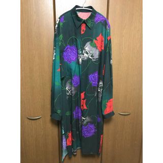 ヨウジヤマモト(Yohji Yamamoto)のYohji Yamamoto スカルローズ ロングシャツ(シャツ)