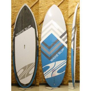 BOARDWORKS [Blue] 8’0” WAKE SUP フィン付き(サーフィン)